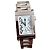 Relógio Bulgari Chrono Rettangolo GM Aço Prata