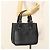 Borsa a mano in pelle nera e argento autentica BA1908 di BURBERRY Nero - vista 21