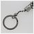 LOUIS VUITTON Portachiavi Tab Anello Chiave Pelle Nera MP2211 LV Auth bs25709 Nero - vista 4