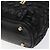 BALLY Borsa a Spalla Trapuntata in Pelle Nera e Oro Auth BA1832 Nero D'oro - vista 10