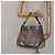 Borsa a spalla in pelle oro champagne Auth BA1746 di Salvatore Ferragamo - vista 21