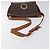 Céline CELINE Macadam Canvas Circle Shoulder Bag PVC Leather Brown Gold Auth 122059 Golden - view 7