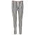 Autre Marque Fuzzi Stripe Capri Leggings Gestreift Mehrfarben