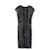 Robe shift en soie léopard gris Yves Saint Laurent 2009  - vue 5