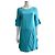 Autre Marque atemberaubendes Sommerkleid GOAT Hellblau Türkis