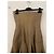 John Galliano Khaki Tüll trägerloses Kleid Grün - Ansicht 3