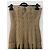 John Galliano Khaki Tüll trägerloses Kleid Grün - Ansicht 5