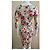 Abito floreale ERDEM con maniche 3/4 Multicolore - vista 3