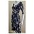 Diane Von Furstenberg Abito avvolgente in seta DvF Penna in bianco e nero - vista 3