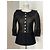 Chanel Peter Pan Tweedjacke Schwarz - Ansicht 2