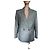 Autre Marque Blazer Prince de Gales Verde de Lana Verde claro