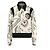 Dries Van Noten Samtbluse Velvet Black Schwarz Beige