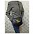 Chanel Demi-Lune Gesteppte Leder Handtasche Schwarz - Ansicht 3