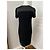 Chanel Vestido negro con botones Gripoix Gris - vista 2