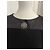 Chanel Vestido negro con botones Gripoix Gris - vista 3