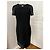 Chanel Vestido negro con botones Gripoix Gris - vista 5