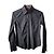 Camicia Burberry nera in cotone slim fit Nero