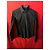 Camicia Burberry nera in cotone slim fit Nero - vista 2