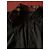 Camicia Burberry nera in cotone slim fit Nero - vista 7