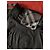 Camicia Burberry nera in cotone slim fit Nero - vista 9