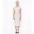 Chanel Moon Pearl Tweed Kleid Weiß - Ansicht 5