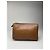 Triomphe Céline Clutch in pelle vintage Celine Paris marrone - vista 2