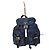 PRADA Nylon Vela Medium Backpack Navy Blue/Black