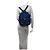 PRADA Nylon Vela Medium Backpack Navy Blue/Black - view 3
