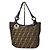 FENDI Zucca Piccola Borsa da Shopping Chef Tobacco Moro Marrone