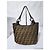 FENDI Zucca Piccola Borsa da Shopping Chef Tobacco Moro Marrone - vista 4