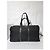 Borsa da viaggio in nylon tessuto nero con rifiniture Saffiano di Prada 60 cm - vista 3