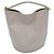 Céline Bolsa Celine Teen Bucket 16 em couro branco - vista 3