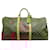 Louis Vuitton Keepall Monogram Boston Bag Brown Cloth  ref.2233568