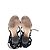 Sandali con tacco Gianvito Rossi in suede nero - vista 12