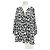 Blusa Joie de seda estampado cebra negro S