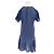 Ba&Sh Kurzes Kleid aus schwarzer und marineblauer Seide Gr. 34 - Ansicht 2