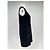 Vestido corto sin mangas de lana negra Parosh Negro - vista 3