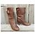 Chloé Paddington Stiefeletten Leder Hellbraun - Ansicht 2