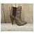 Botines Klara de piel Iro Khaki Caqui - vista 2