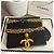 Collana vintage Chanel in catena dorata multistrato con logo CC testurizzato Gold hardware - vista 10
