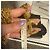 Collana vintage Chanel in catena dorata multistrato con logo CC testurizzato Gold hardware - vista 4