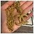 Collana vintage Chanel in catena dorata multistrato con logo CC testurizzato Gold hardware - vista 9