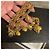 Collana a più fili con charm in oro vintage di Chanel Gold hardware - vista 10