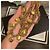 Collana a più fili con charm in oro vintage di Chanel Gold hardware - vista 6