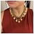 Collana a più fili con charm in oro vintage di Chanel Gold hardware - vista 8