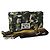 Borsa a Spalla Fendi Mamma Bucket Camouflage Nero Beige Verde