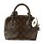 Louis Vuitton Shiny Monogram Lockit BB Handtasche Braun Roh Monogramm - Ansicht 3