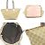 Gucci GG Canvas Leder Schultertasche Pink Blau Beige - Ansicht 3