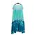 Yvonne S 2020 Maxikleid FR36 Größe S Oversized Wind Baumwollvoile Kleid UK8 US6 Grün - Ansicht 4