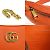Borsa a Spalla in Pelle Gucci GG Marmont Arancione - vista 4